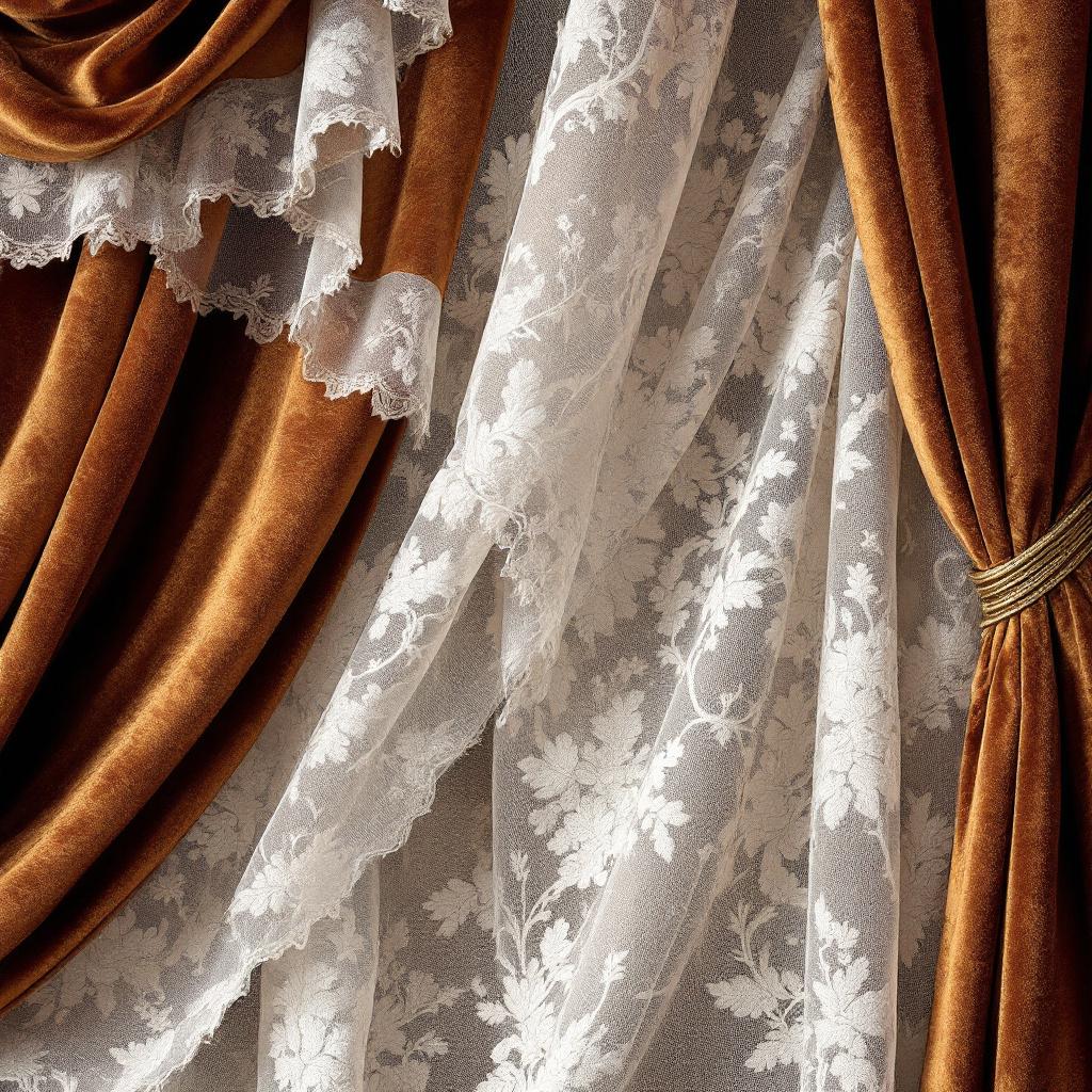 The Sovereign Drape – Luxe Bronze Curtain Ensemble - Image 5