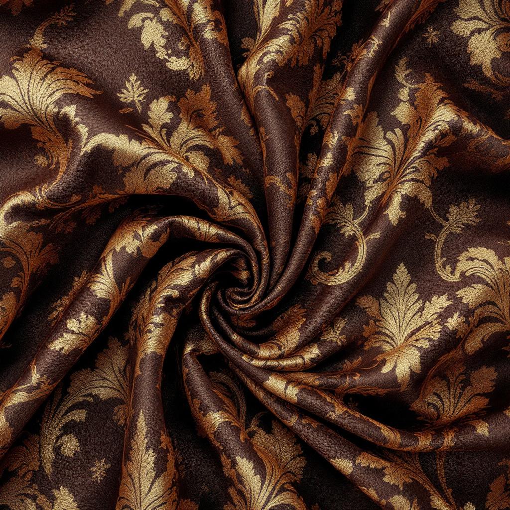 The Sovereign Drape – Luxe Bronze Curtain Ensemble - Image 4