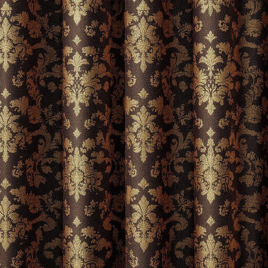 The Sovereign Drape – Luxe Bronze Curtain Ensemble - Image 3