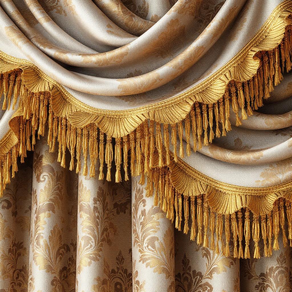 The Sovereign Drape – Luxe Bronze Curtain Ensemble - Image 2