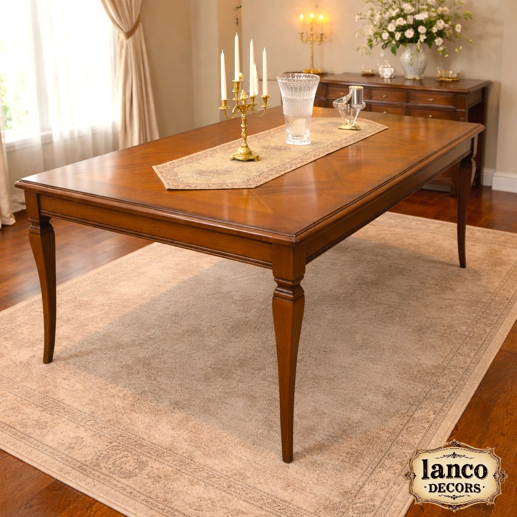 Fast-e-Daawat Solid Teakwood Heritage Dining Suite - Image 2