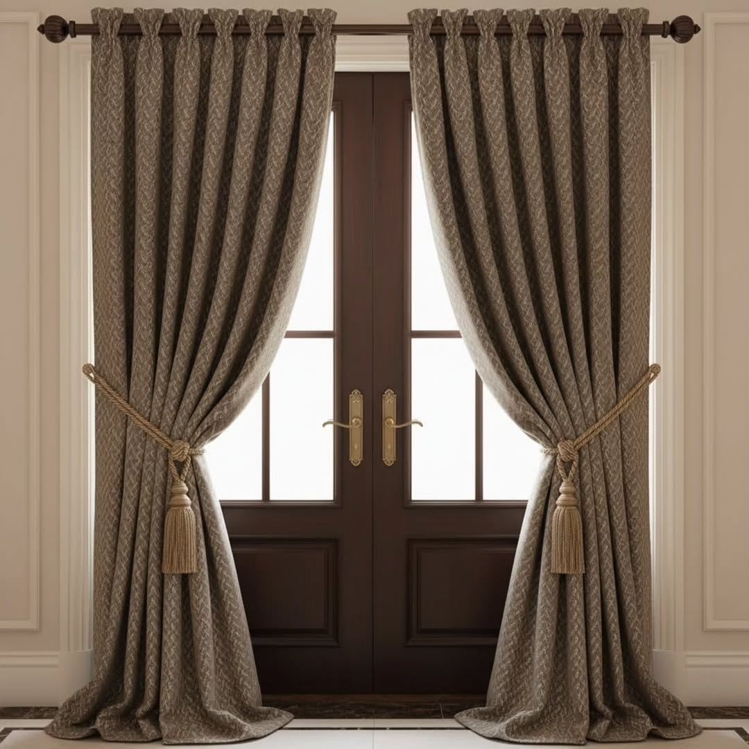 Regal Haven Textured Drapes