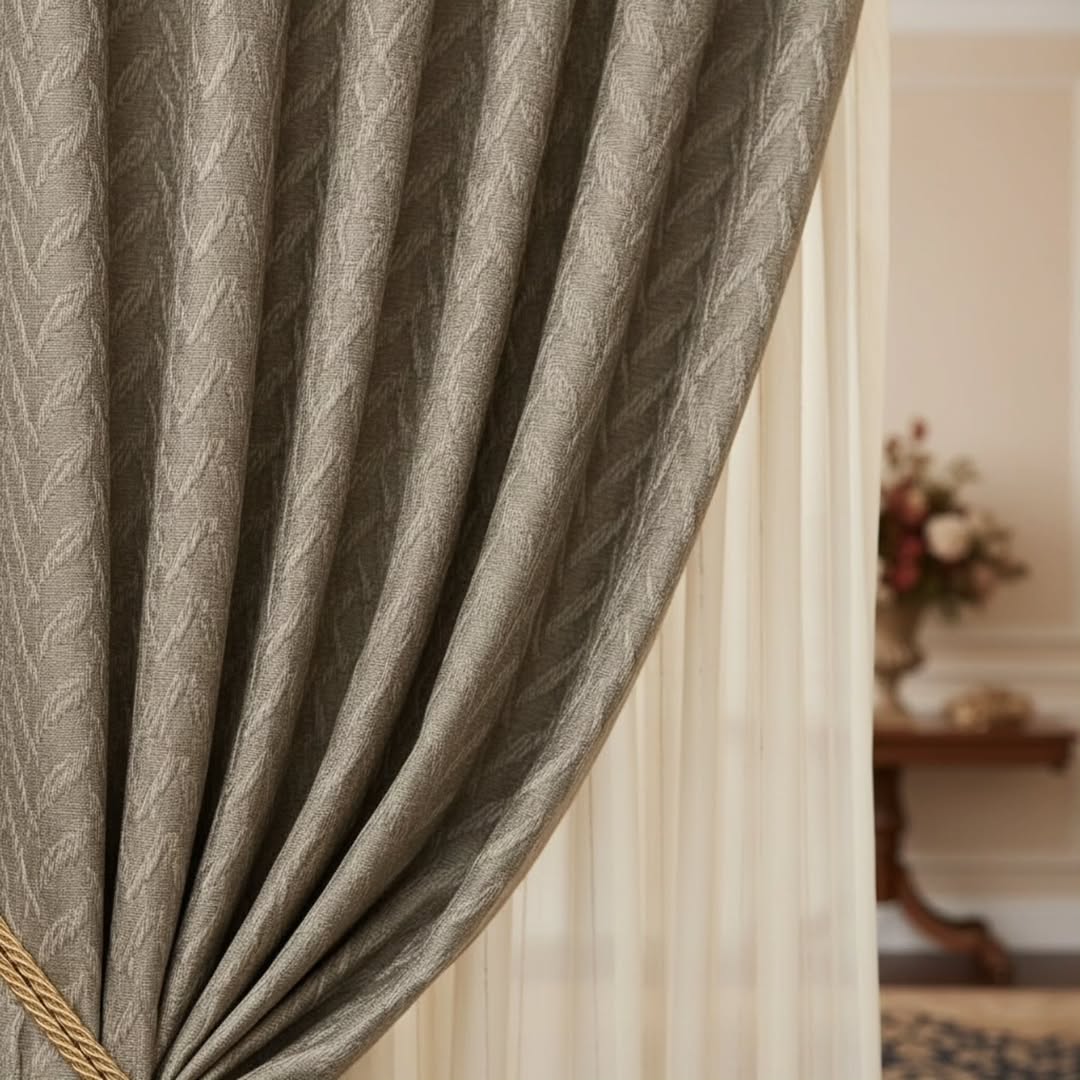 Regal Haven Textured Drapes - Image 3