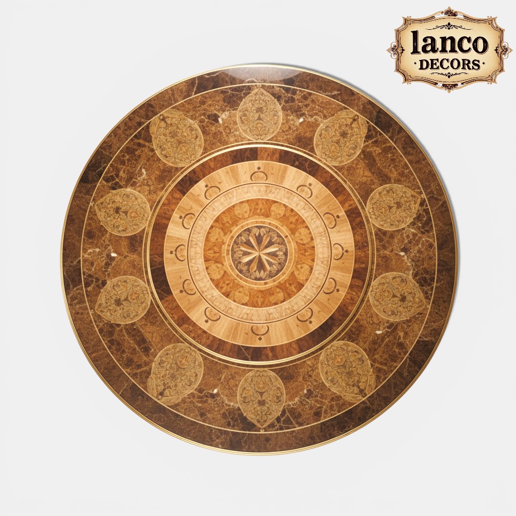 Baroque Majesty Imperial Round Dining Set - Image 6