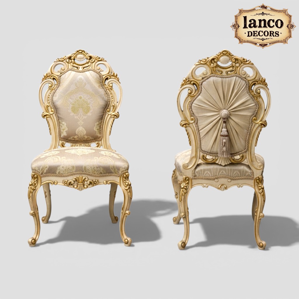 Baroque Majesty Imperial Round Dining Set - Image 5