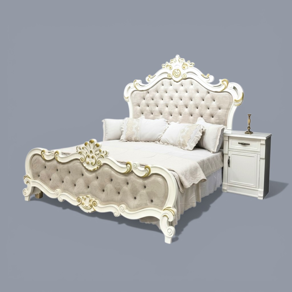 Qasr Al-Noor Royal Palace Bed - Image 6