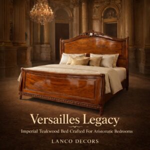 Versailles Legacy Imperial Teakwood Bed