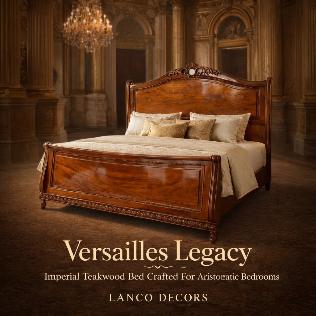 Versailles Legacy Imperial Teakwood Bed