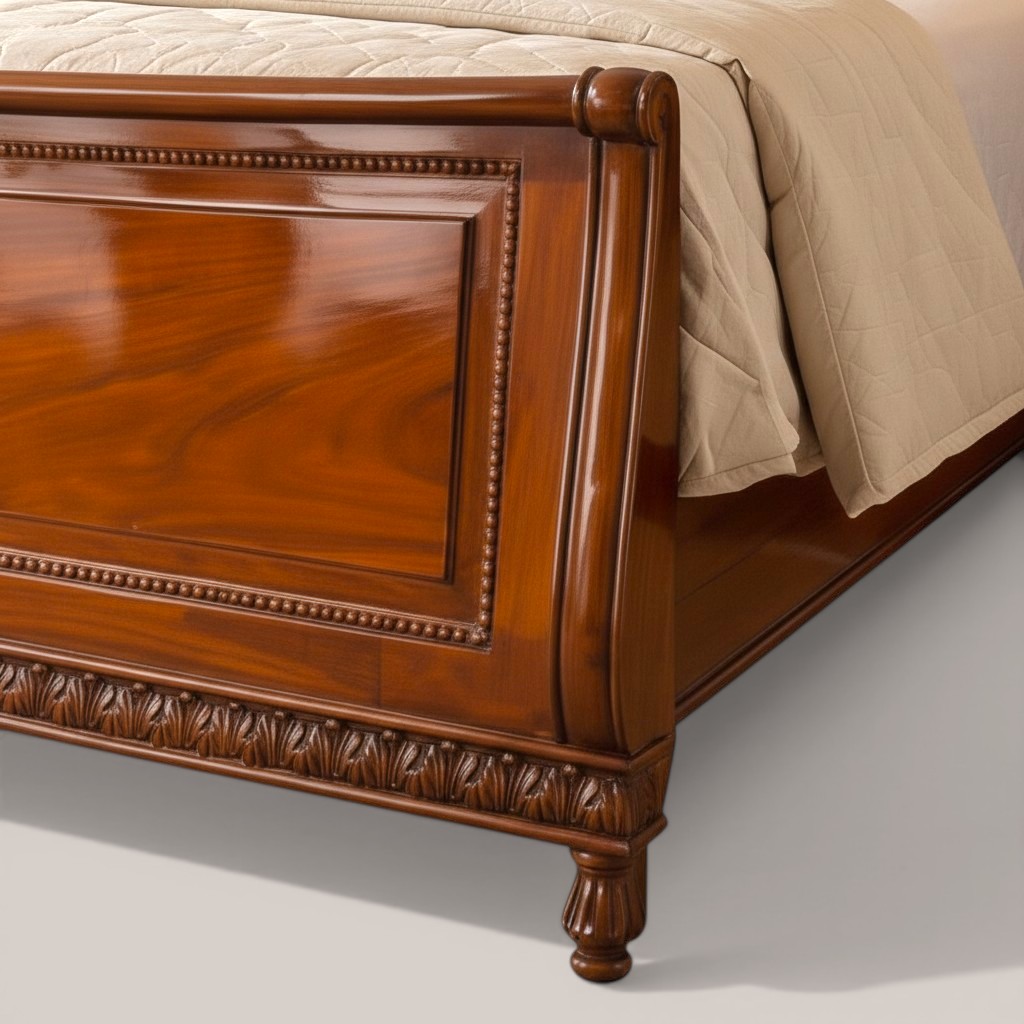 Versailles Legacy Imperial Teakwood Bed - Image 2
