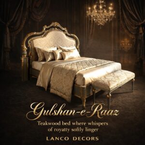 Gulshan-e-Raaz Imperial Teakwood Bed