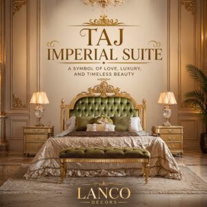 Taj Imperial Suite – Royal Teakwood Bedroom Collection