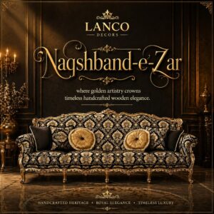 Naqshband-e-Zar Royal Sofa