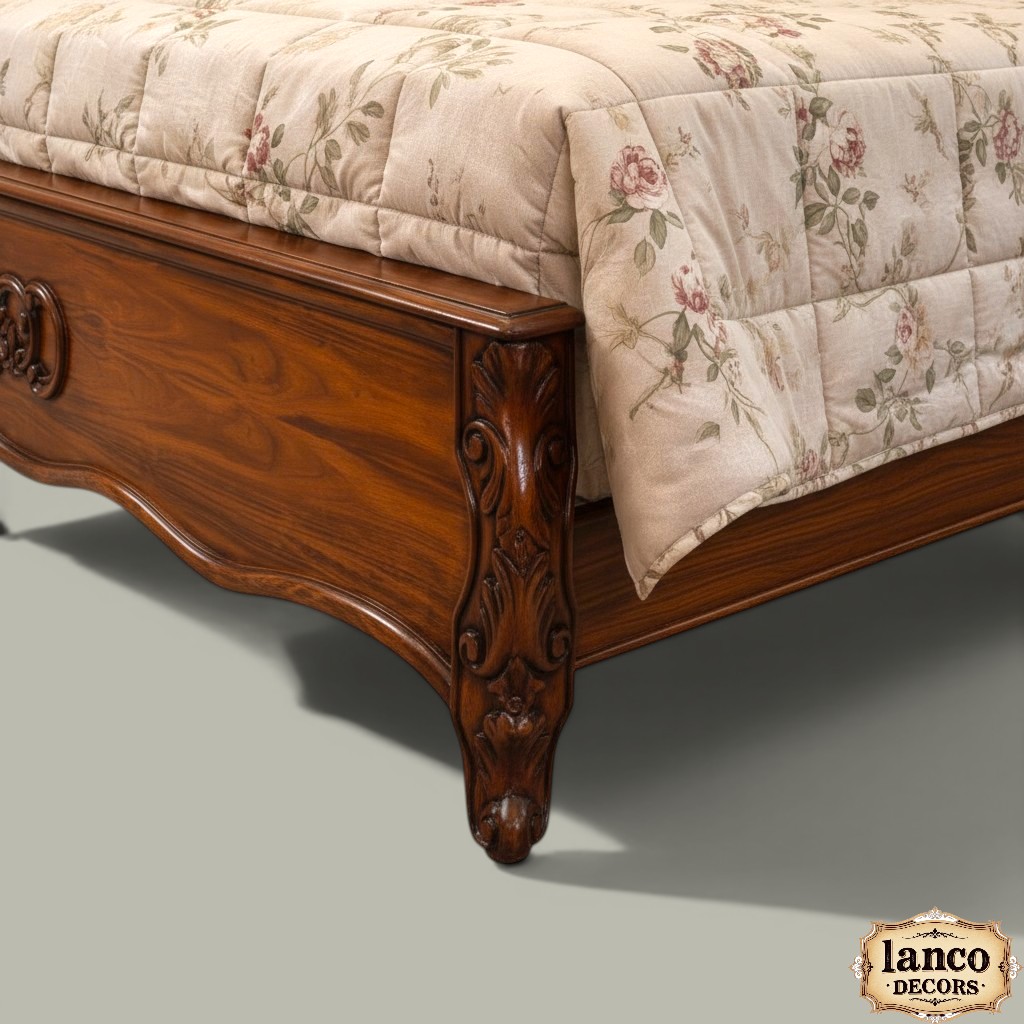 Jashn-e-Nazneen Royal Teakwood Bed - Image 6