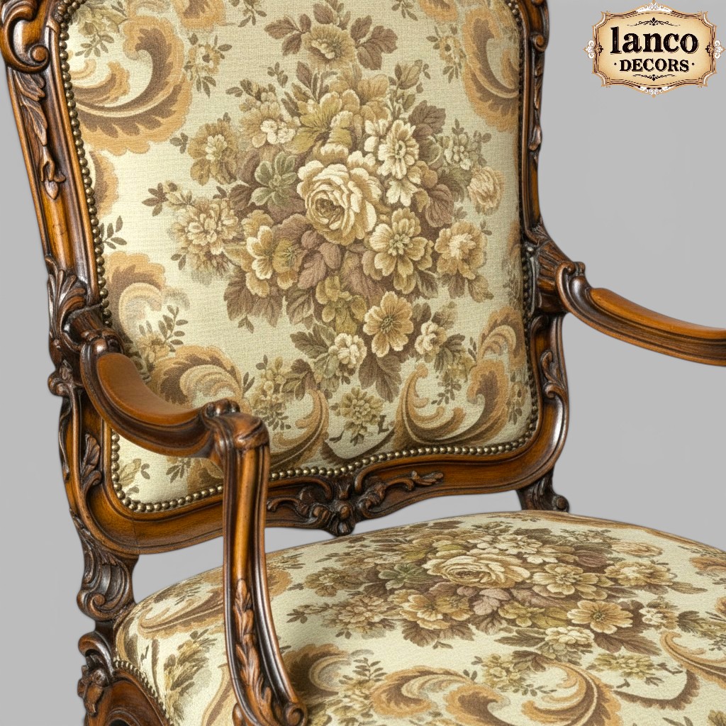 Safar-e-Nāzneen Royal Heritage Accent Chair - Image 6