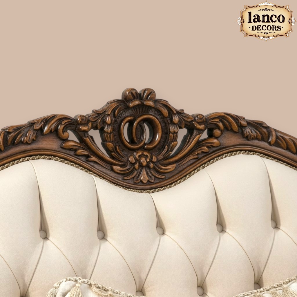 Safina-e-Nazakat Royal Teakwood Sofa - Image 5