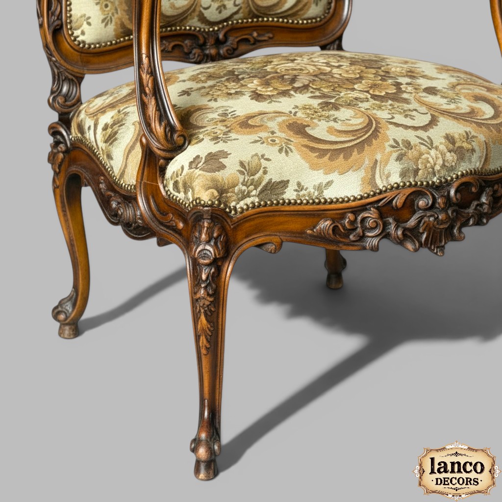 Safar-e-Nāzneen Royal Heritage Accent Chair - Image 3