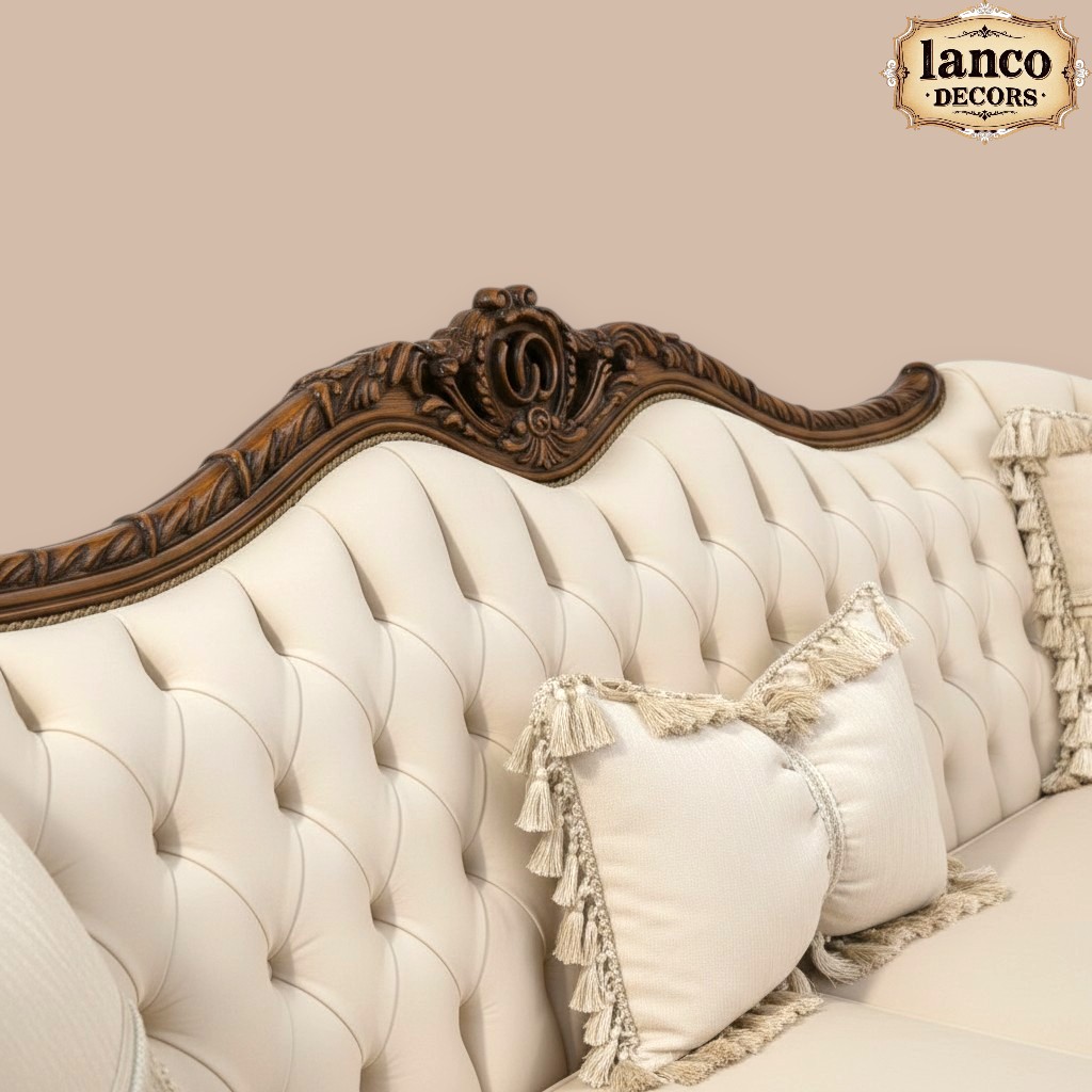 Safina-e-Nazakat Royal Teakwood Sofa - Image 4
