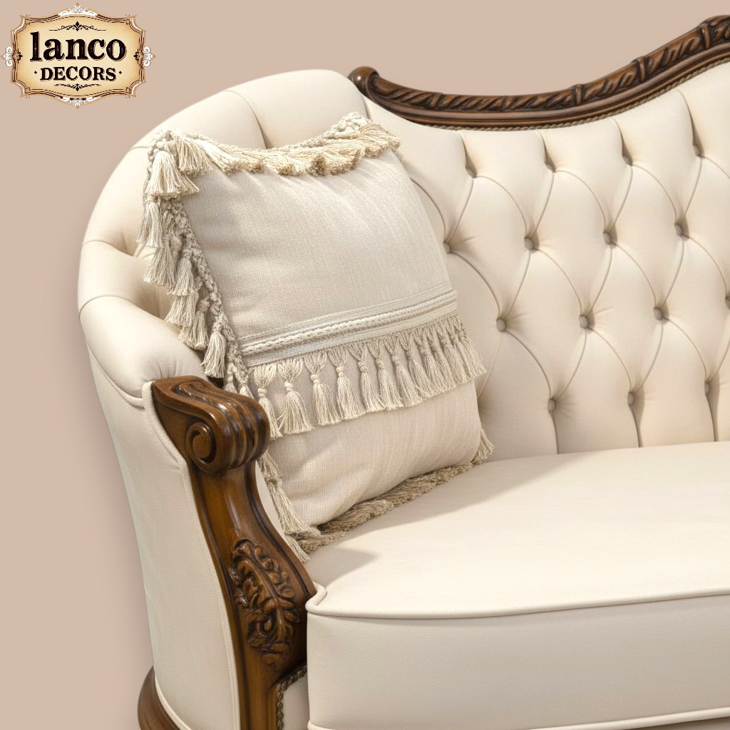 Safina-e-Nazakat Royal Teakwood Sofa - Image 3