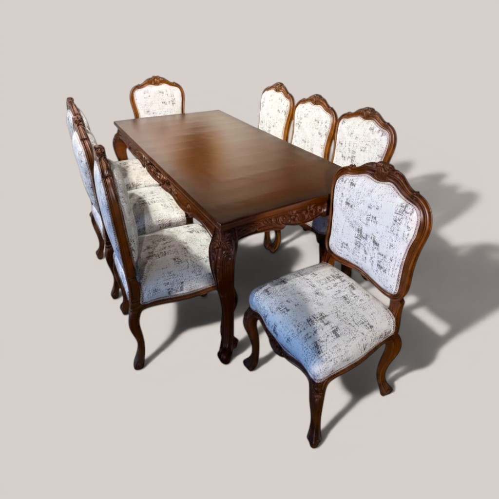 Naghma-e-Naqsh – Heritage Teakwood Dining Collection - Image 7
