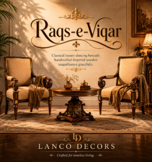Raqs-e-Viqar Royal Lounge Chair Set
