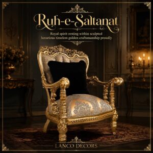 Ruh-e-Saltanat – Royal Heritage Accent Chair