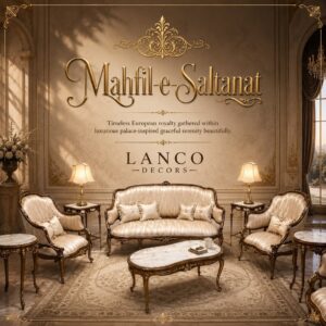 Mahfil-e-Saltanat – Royal Living Room Collection