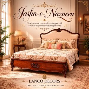 Jashn-e-Nazneen Royal Teakwood Bed