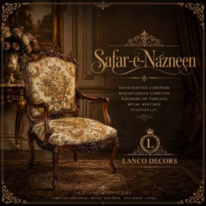 Safar-e-Nāzneen Royal Heritage Accent Chair