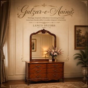 Gulzar-e-Aaina Heritage Dressing Console