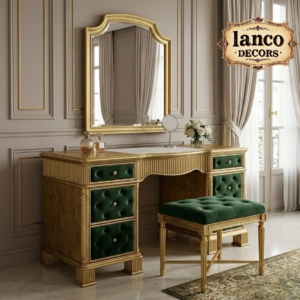 Zeenat-e-Noor – Royal Emerald Vanity Console