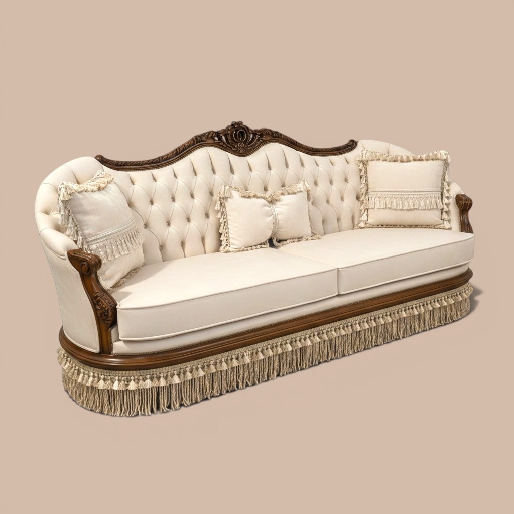 Safina-e-Nazakat Royal Teakwood Sofa - Image 6
