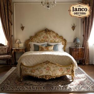 Gulnaar-e-Raunaq – Royal Floral Heritage Bed