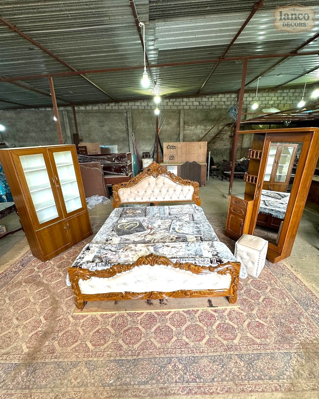 Dastan-e-Rifaat Royal Bedroom Collection - Image 3