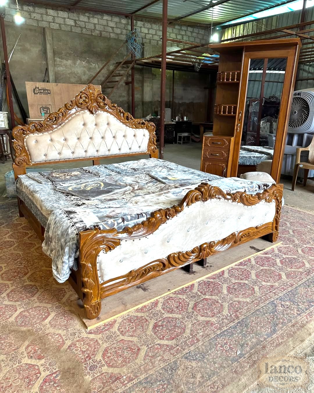 Dastan-e-Rifaat Royal Bedroom Collection - Image 4