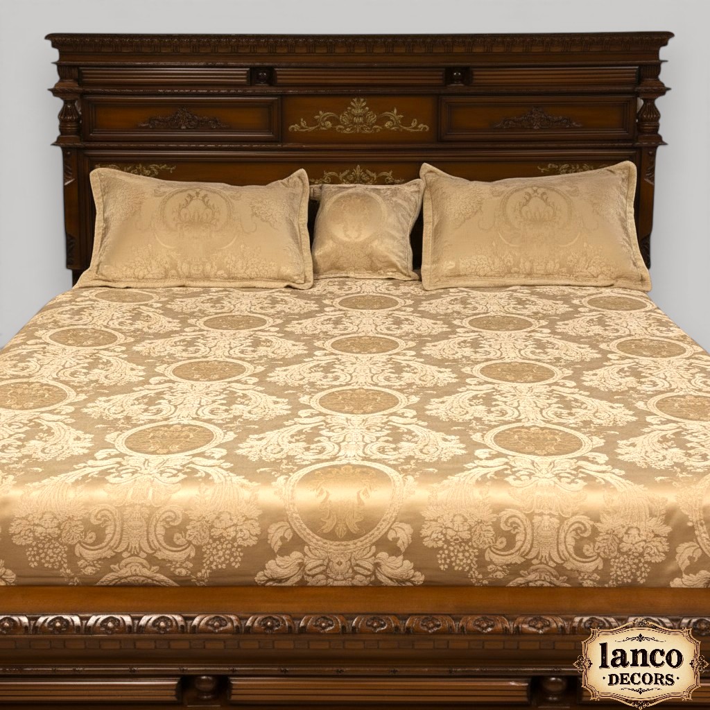 Muraad-e-Qasr Imperial Teakwood Bed - Image 2
