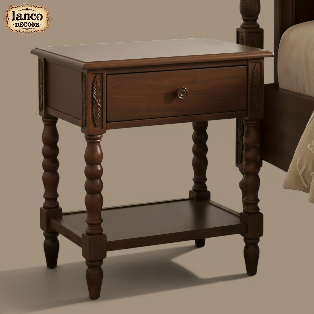 Zauq-e-Wirasat™ Heritage Teakwood Bed - Image 4