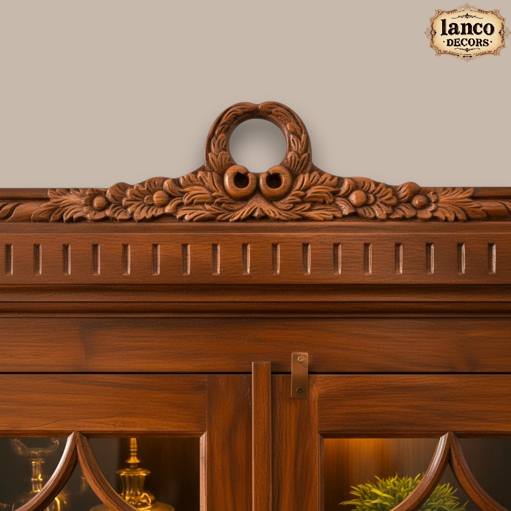 Mehfil-e-Wirasat™ Luxury Teakwood Display Cabinet - Image 4