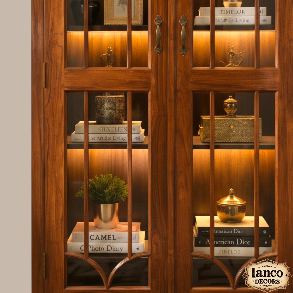 Mehfil-e-Wirasat™ Luxury Teakwood Display Cabinet - Image 5