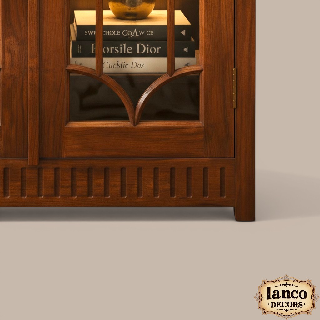 Mehfil-e-Wirasat™ Luxury Teakwood Display Cabinet - Image 6