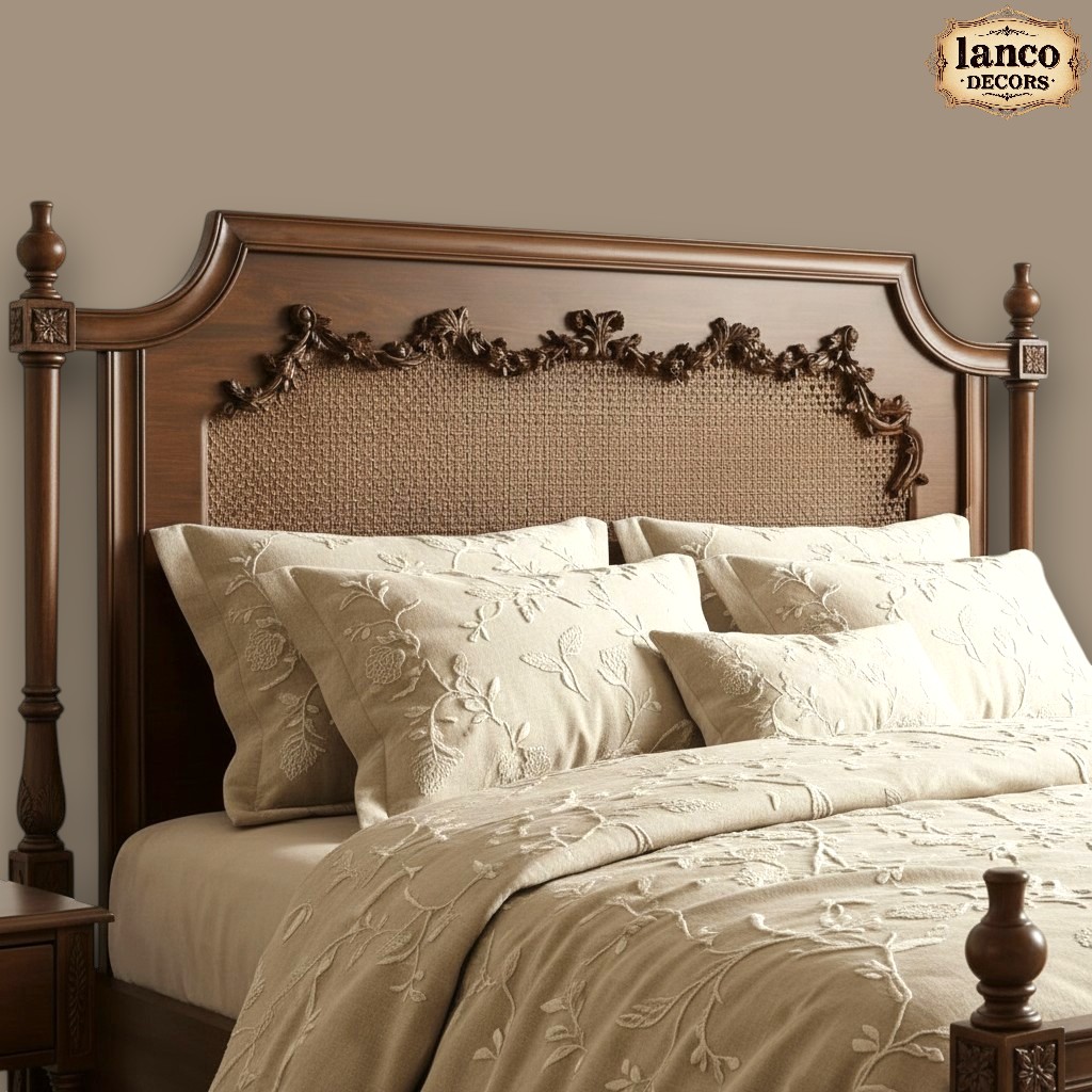 Zauq-e-Wirasat™ Heritage Teakwood Bed - Image 6