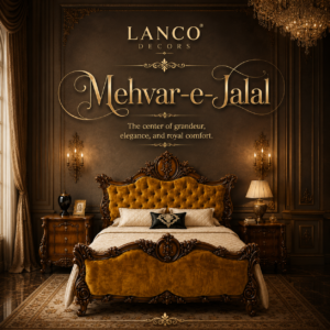Mehvar-e-Jalal Royal Luxury Bed Set