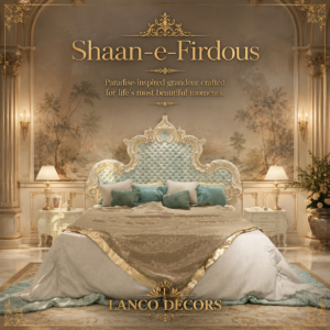 Shaan-e-Firdous™ Luxury Royal Bed