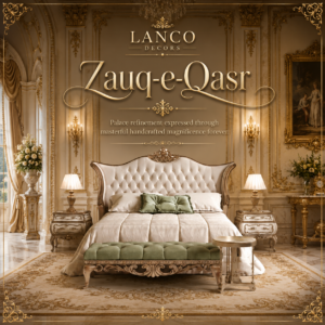 Zauq-e-Qasr Royal Luxury Bedroom Set