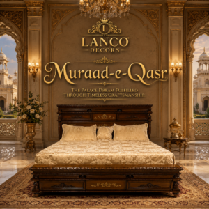 Muraad-e-Qasr Imperial Teakwood Bed