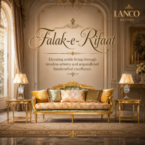 Falak-e-Rifaat™ Royal Luxury Sofa Set