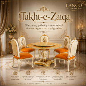 Takht-e-Zaiqa™ Royal Dining Collection