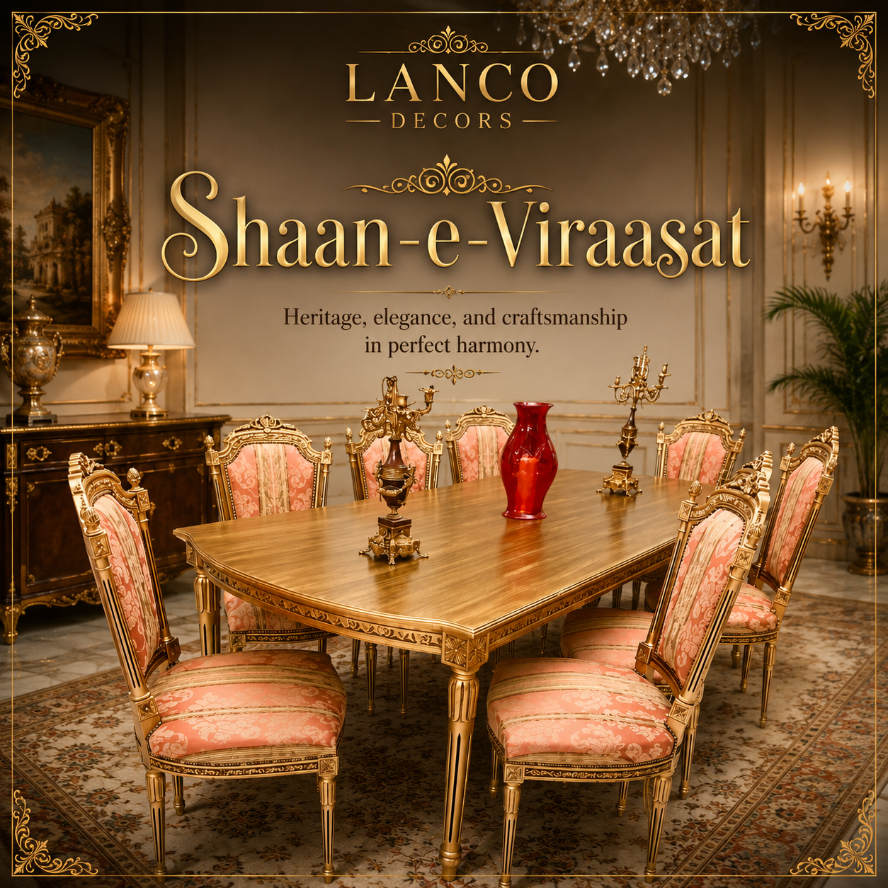 Shaan-e-Viraasat Royal Dining Collection