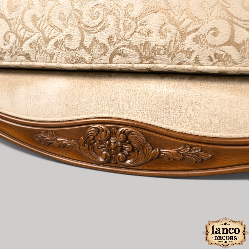 Afsoon-e-Aaraam Royal Teakwood Sofa - Image 3