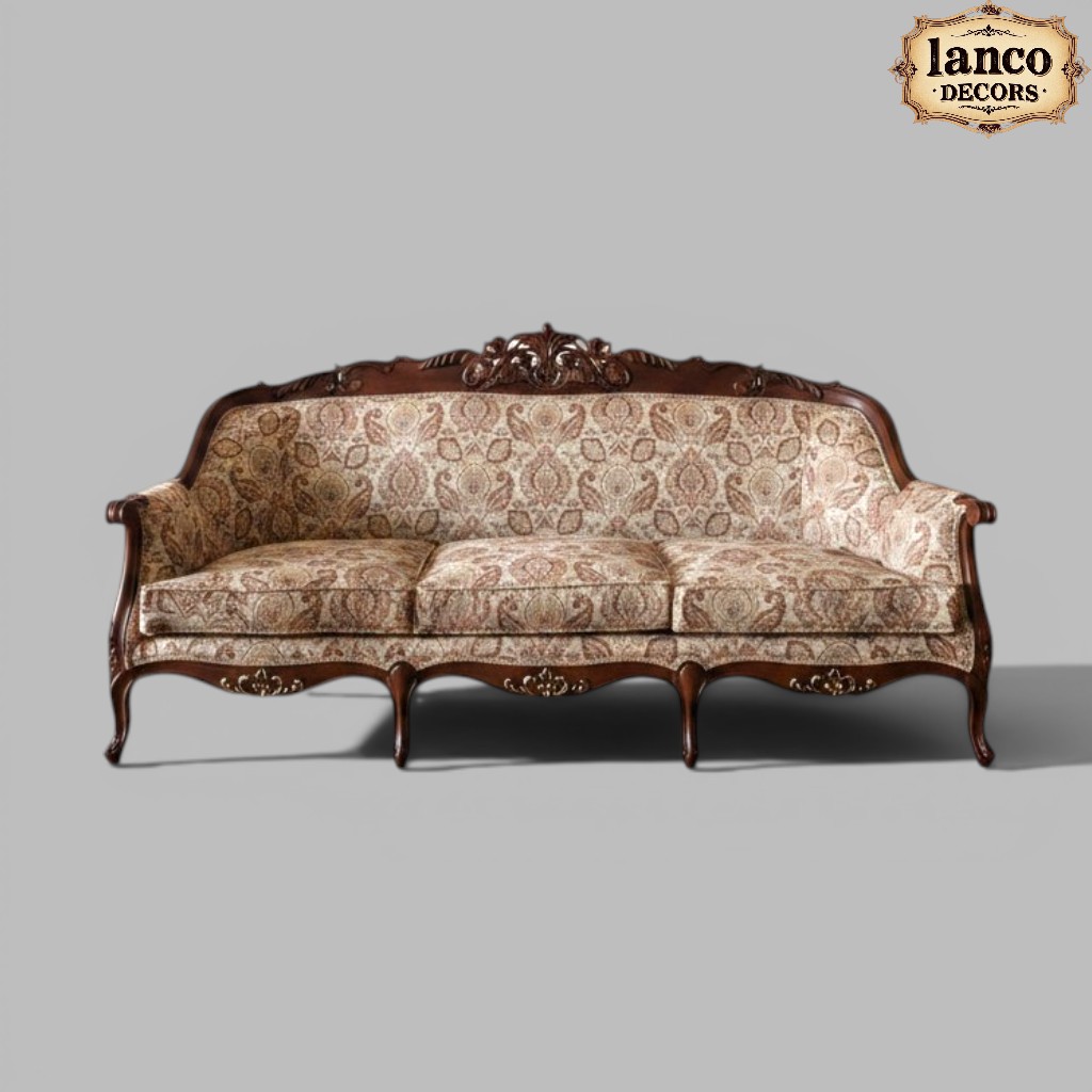Naqsh-e-Mehfil – Royal Teakwood Living Room Sofa Set - Image 3