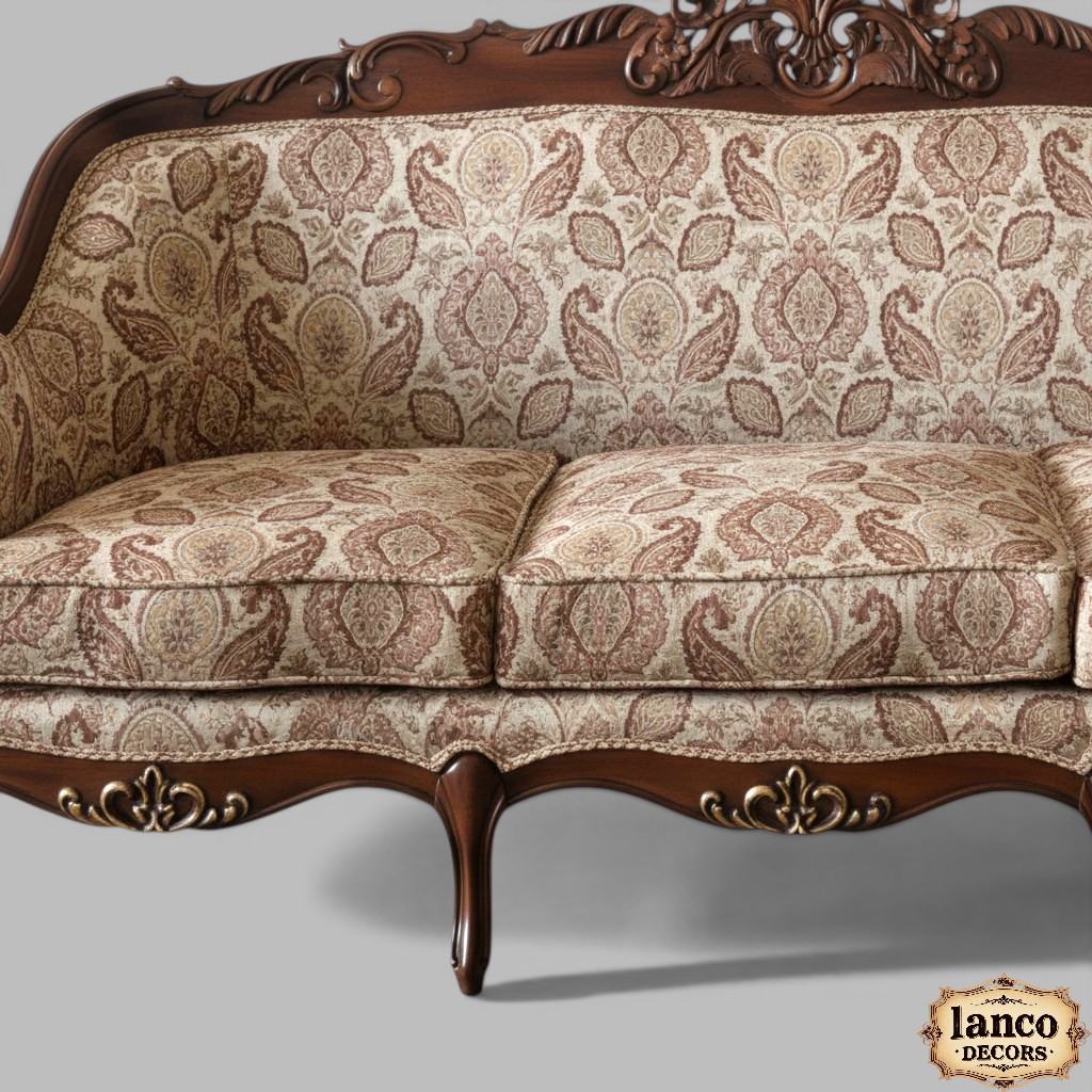 Naqsh-e-Mehfil – Royal Teakwood Living Room Sofa Set - Image 5